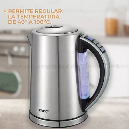 Pava Acero Inoxidable Clásica Stainless Steel Kettle With Wooden