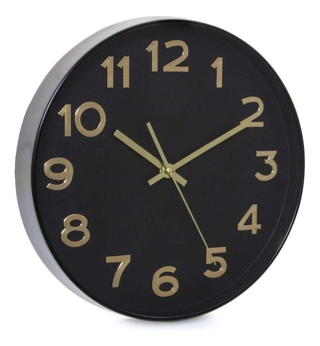 Reloj De Pared Redondo Digital Decorativo Moderno Elegante