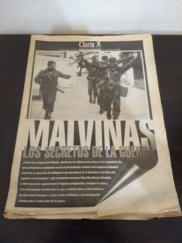 Revista Segunda Seccion Clarin 1996 Malvinas Los Secretos 