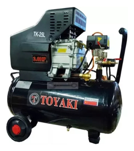 Compresor De Aire 25lts / 3 Hp / Toyaki Tk-25l