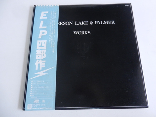 Emerson Lake And Palmer Lp Works Vol 1 1977 Japon Con Obi