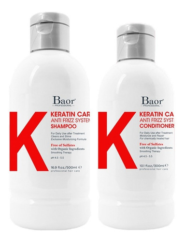 Imagen 1 de 1 de Baor K Duo Keratin Care 