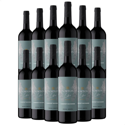 Vino Cabernet sauvignon Norton Libre 750 ml pack x 12 u