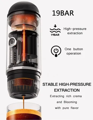 Portable Café Cafetera Eléctrica Electric Expresso Fabricant