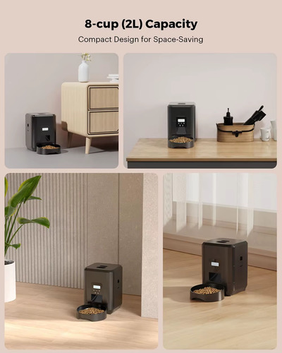 Comedero Smart Automático Mascotas Wi-fi - App Control