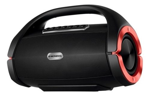 Caixa De Som Monster Sound Sk-06 Bluetooth Mondial Bivolt Cor Preto 110V/220V
