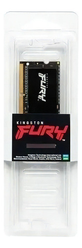 Memória Fury Impact 32gb 3200mhz Ddr4 Notebook Kf432s20ib/32