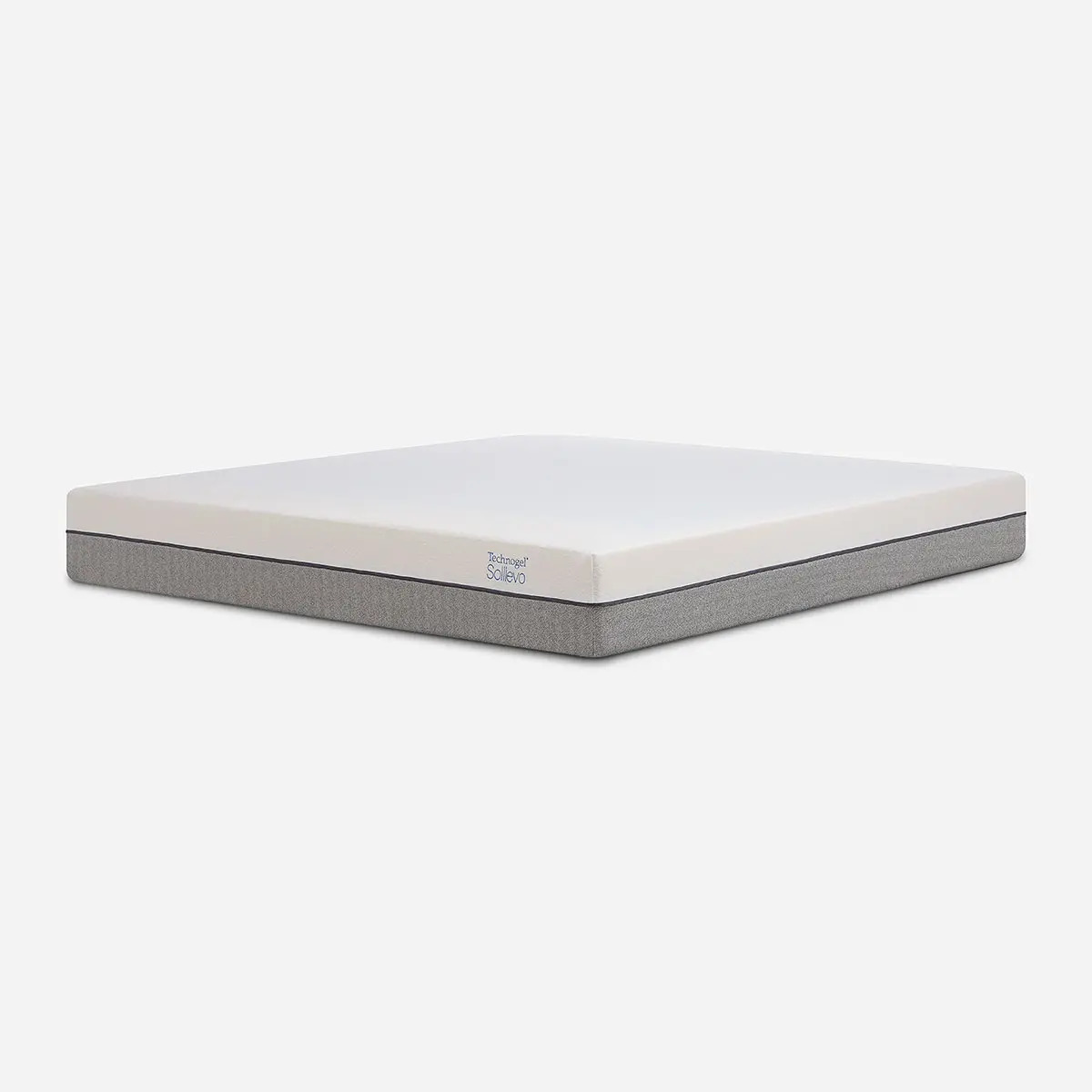 Colchón Sollievo Super King 200 X 200 Cm Color Gris
