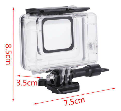 Carcasa Impermeable Para Gopro Hero7 White Y Hero7 Silver,