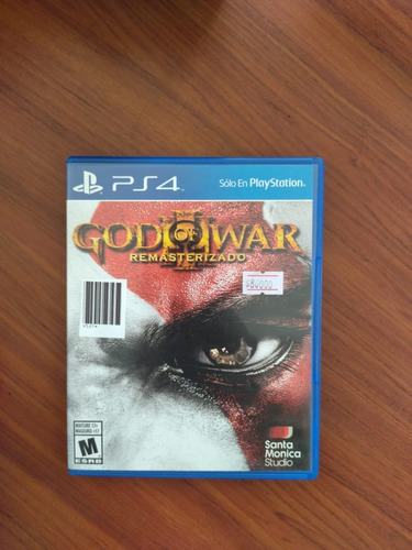 God Of War Iii: Remastered Standard Edition Scea Ps4  Físico