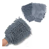Comprar Guante De Microfibra Multiusos Slim Company Para Lavado y Cuidado De Auto Coche Limpieza de Hogar Color Gris