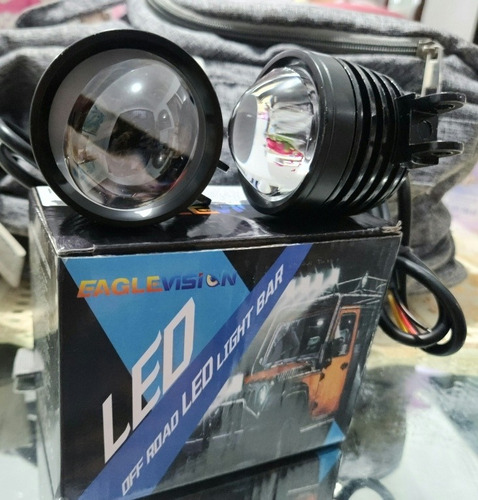 Faros Niebla Lupa 2.2 Pulgadas Blanco Mas Ambar Ultra Raptor (Reacondicionado)