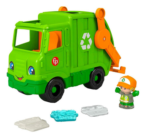 Fisher-price Little People Camión De Reciclaje Inglés