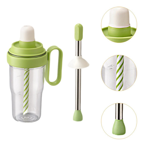 Vaso Mezclador Portátil Reutilizable Para Bebidas, Ideal