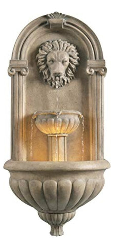 Kenroy Home 51043sndst Royal Fuente De Pared Piedra Arenisca