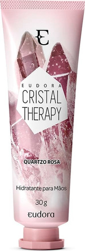 Eudora - Cristal Therapy - Creme Para Mãos - Quartzo Rosa