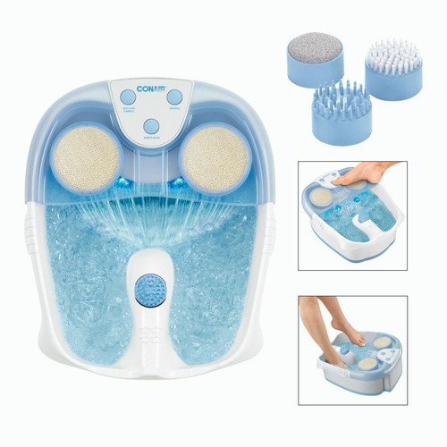 Spa Para Pies De Lujo Con Luz Burbujas Y Vibración Fb52es