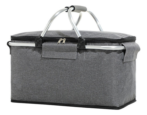 Bolsa De Almacenamiento Fresh Storage, Color Gris, 40 X 23 X