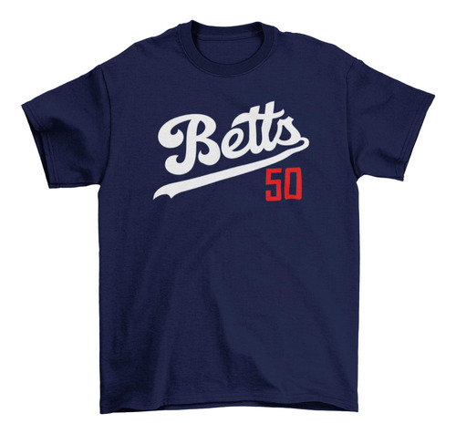 Betts 50 Baseball Mookie Camisetas Player Number Vintage Ret