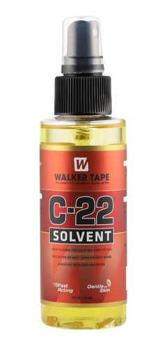 Solvente C-22 Walker Tape 118ml Removedor Protesis Capilar