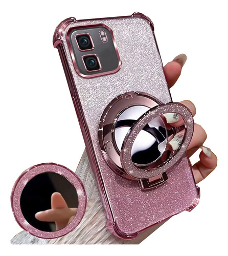 Funda Para Infinix Hot 50i/infinix Smart 9 Rudo Uso Mujer Magnética
