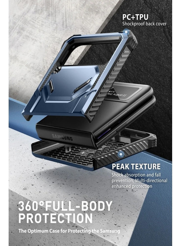 Case I-blason Para Galaxy Z Flip 4 Flip4 Protector 360° Tilt