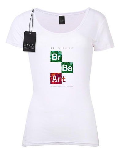 Remera Dama Breaking Bad Diseño Art - Psbb4