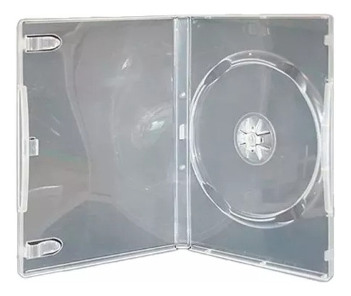 Estuche 14 Mm Dvd, Blu Ray, Cd Transparente 