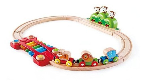 Sets De Juego De Vehículo Hape Music And Monkeys Tren Para N