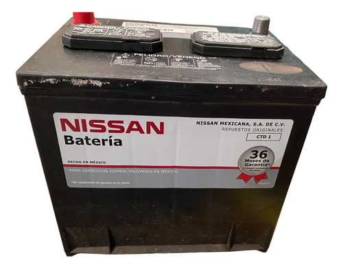 Batería Nissan Bci 35 Usada.