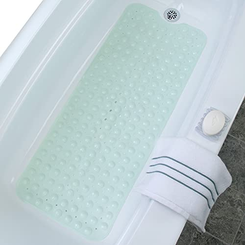 Tapete Extra Largo Para Bañera Y Ducha De 39 X 16 Pulgadas, 