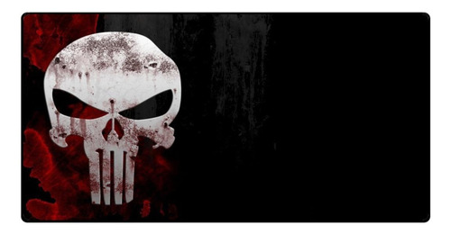 Imagem 1 de 1 de Mouse Pad gamer Exbom MP-7035C de tecido Justiceiro xg 350mm x 700mm x 3mm