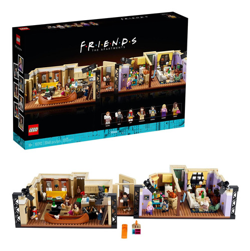 Lego The Friends Apartments 10292 Kit De Construcción Fr32ee
