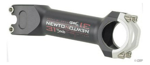 Deda Elementi Newton 31.7 80mm 82/98 Grados Negro Manillar