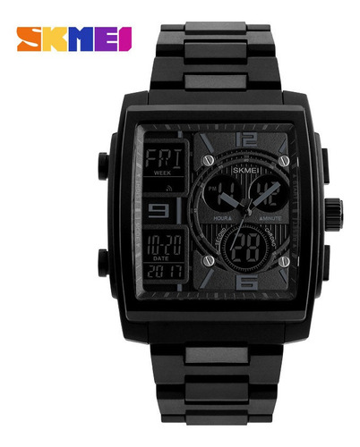 Relojes Electrónicos De Fecha Impermeables De Lujo Skmei