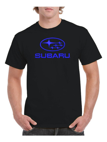 Camiseta Playera Bordada Subaru