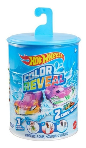 Hot Wheels Color Reveal con 2 cochecitos Mattel Gyp13