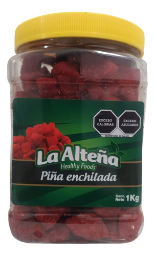 Piña Natural Enchilada 1kg Snack Frutos Secos Dulces