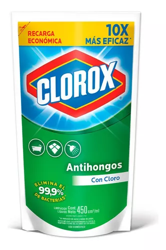 Limpiador De Baño Clorox Antihongos 450 Ml