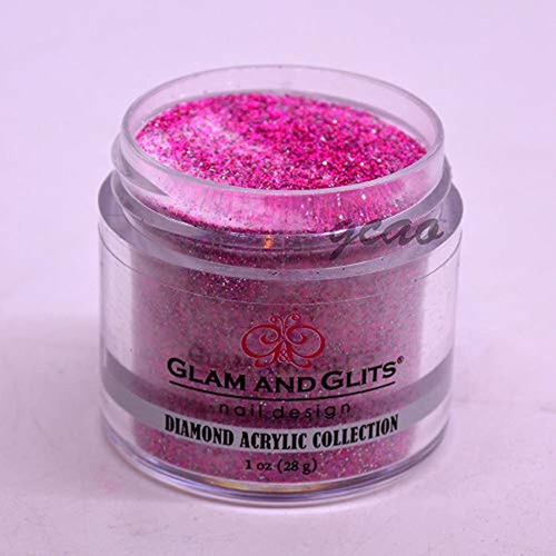 Glam Glits Acrílico Polvo 1 oz Pink Bombas Dac51