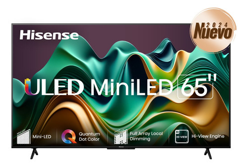 Pantalla Hisense Uled Miniled 65u6n Google Tv Ai High View