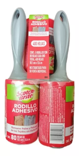 Rodillo Quita Pelusa para Ropa 60 Hojas MARCA SCOTCH BRITE – Siltecsa