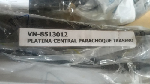 Platina Central Parachoque Trasero Turpial 