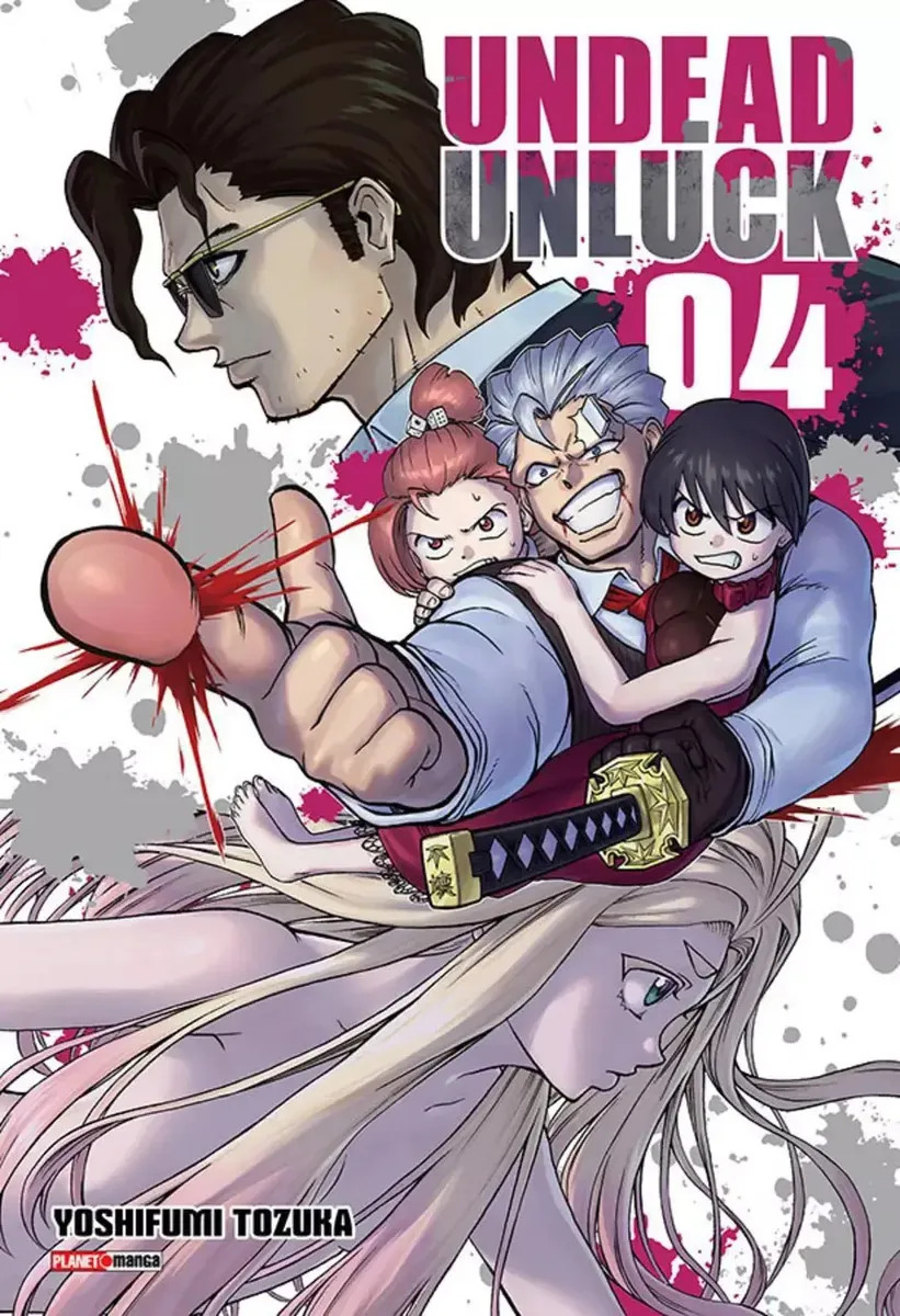 Capa de Undead Unluck Volume 4