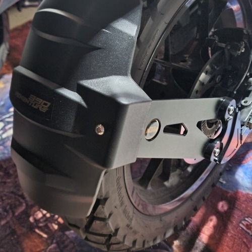 Corta Spray Ktm 390 Adventure Unicos Aluminio C/ Logo
