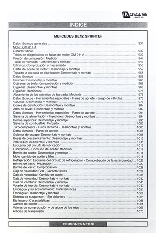 Manual Y Guía Automotor Diesel, Especificación Y Despiece