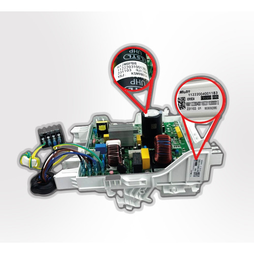 Módulo Tarjeta Condensador Mirage Inverter 17 1 Ton Cwf121b