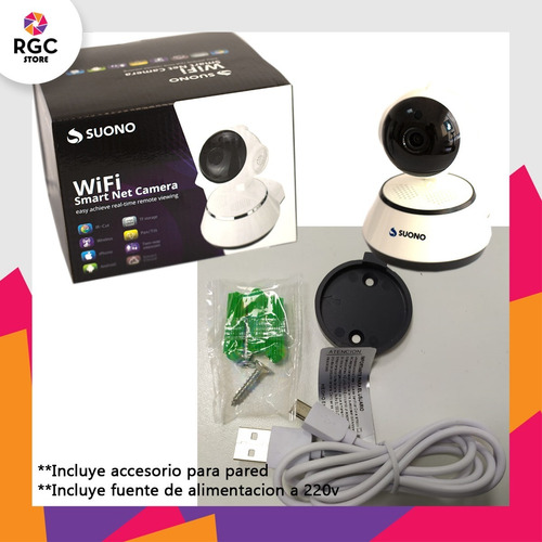 Kit Monitoreo X2 Camaras Ip Inalambricas Seguridad Wifi 360