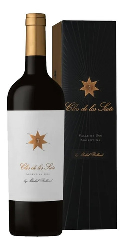 Estuche X1 Vino Clos De Los Siete Blend 750ml Michel Rolland