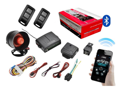 Alarma Codigo Variable Antirrobo Corta Corriente Y Bluetooth